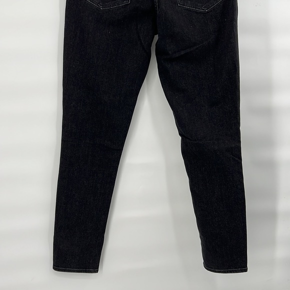 Levi’s 721 high rise skinny black jeans spilt ankle size 10 womens - Picture 9 of 10